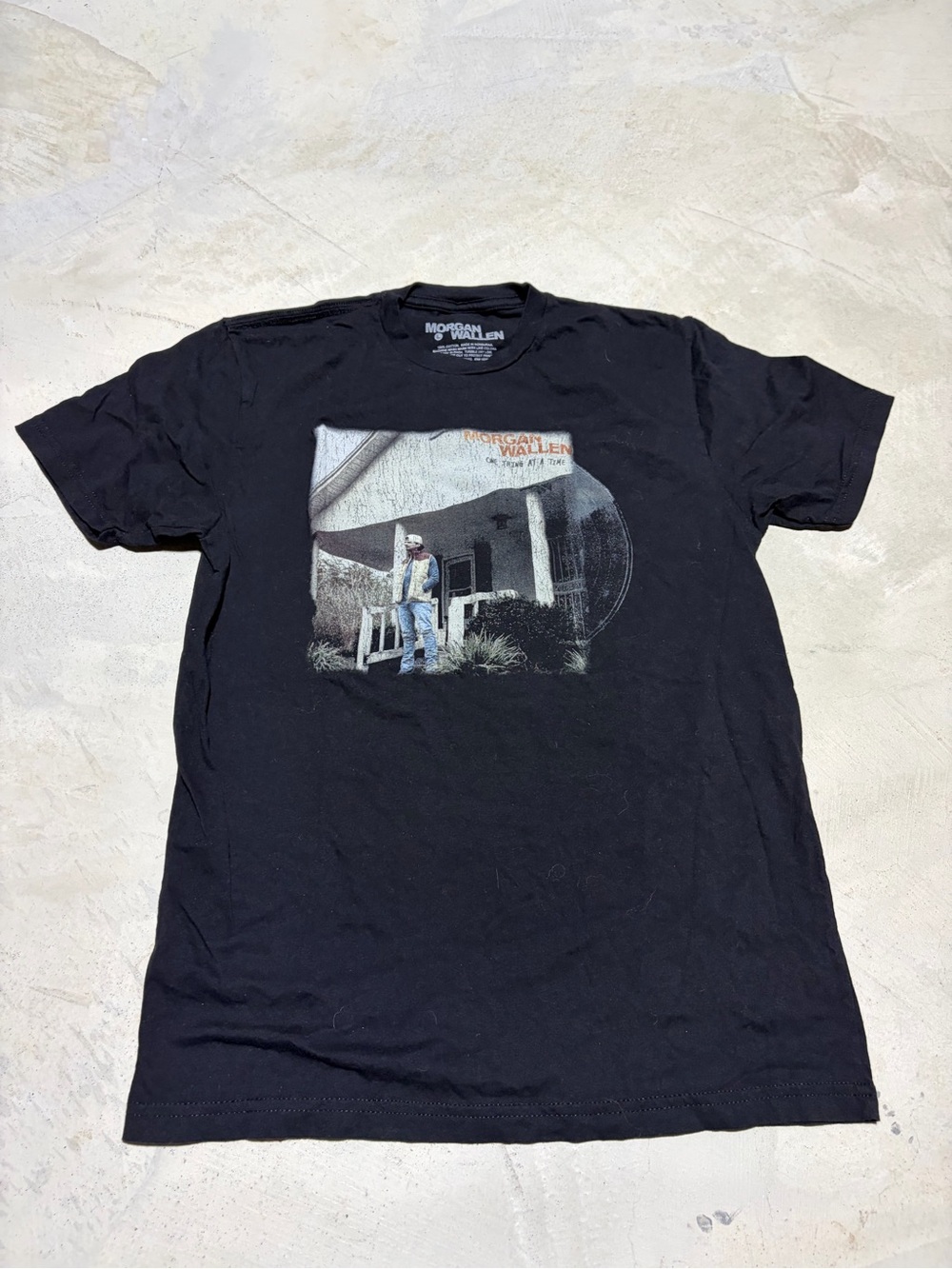 Morgan wallen one thing at a time Black Graphic Tee large